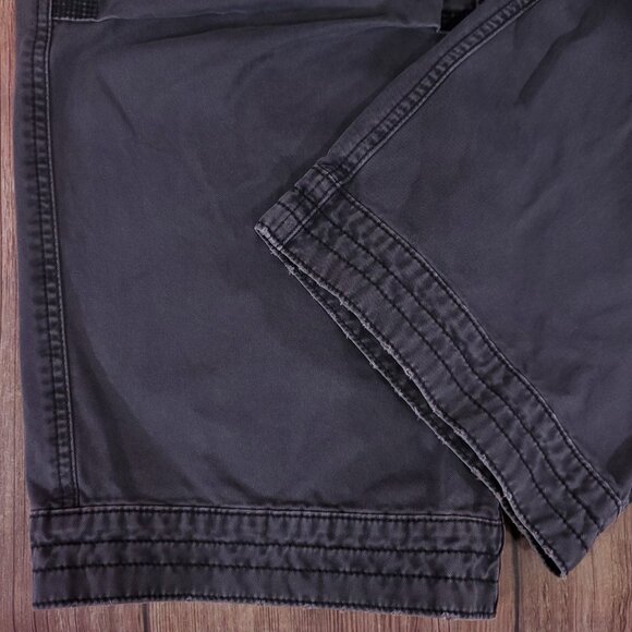 *READ* Abercrombie & Fitch Baggy Pants Mens Size 34X29(30) Cargo Utility Gray - Picture 7 of 15